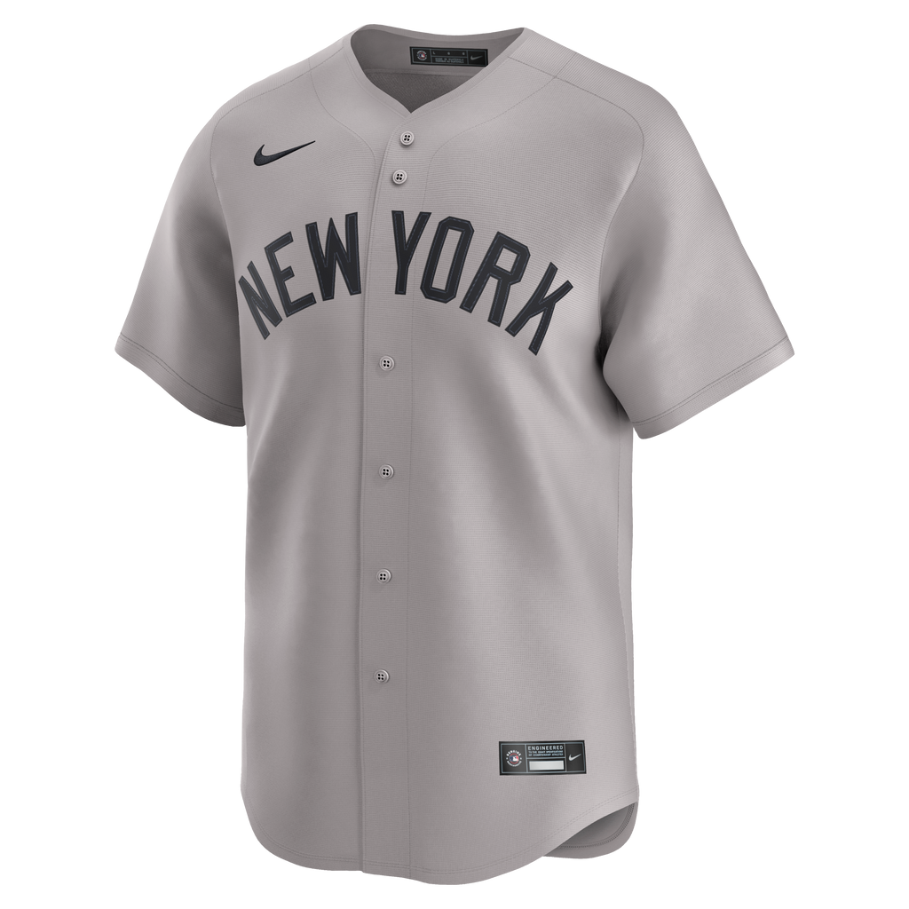 Men's New York Yankees Aaron Judge Nike Gray Road Limited Player Jersey - 7