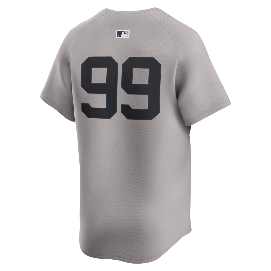 Men's New York Yankees Aaron Judge Nike Gray Road Limited Player Jersey - 8