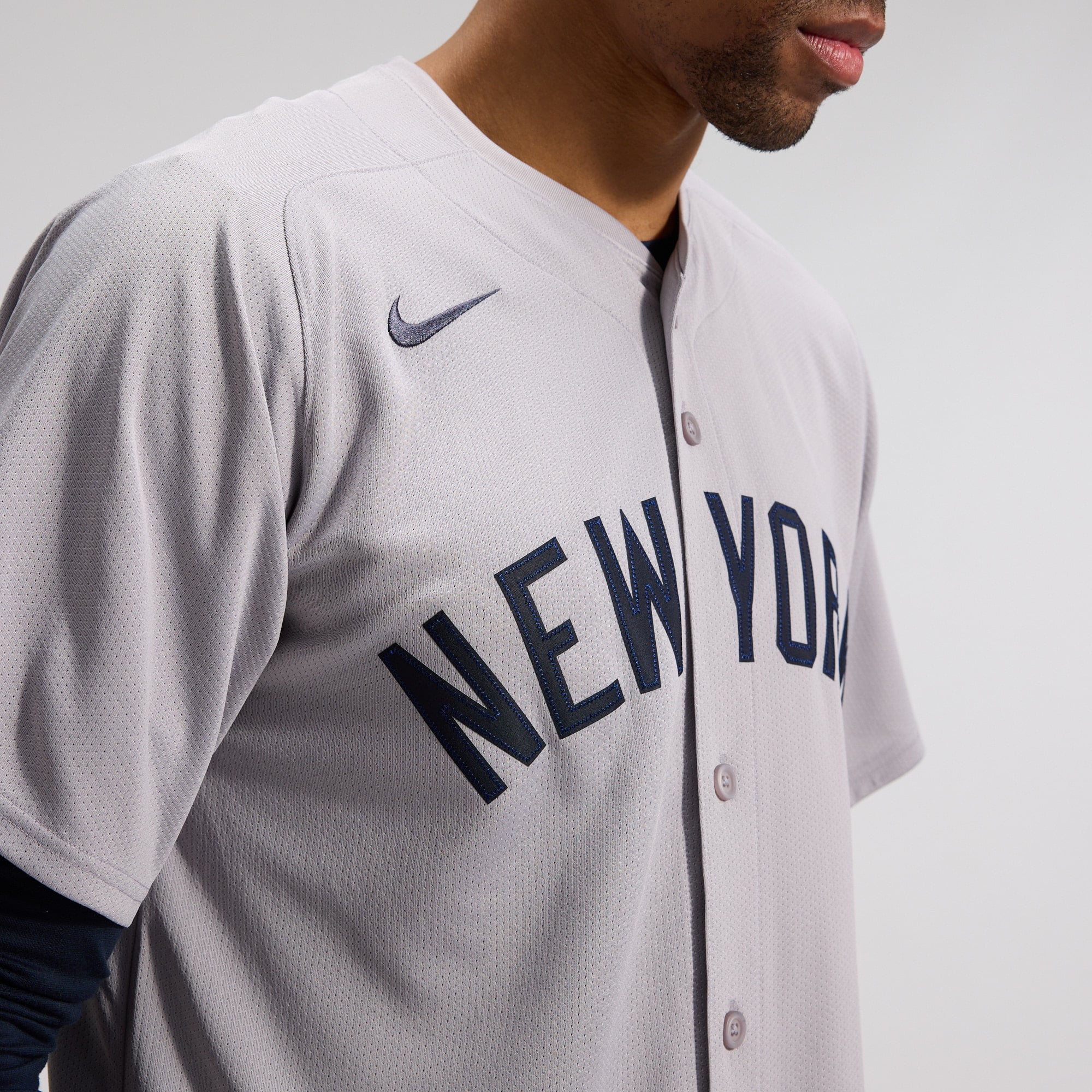 Men's New York Yankees Aaron Judge Nike Gray Road Limited Player Jersey - 10