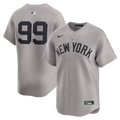 Men's New York Yankees Aaron Judge Nike Gray Road Limited Player Jersey