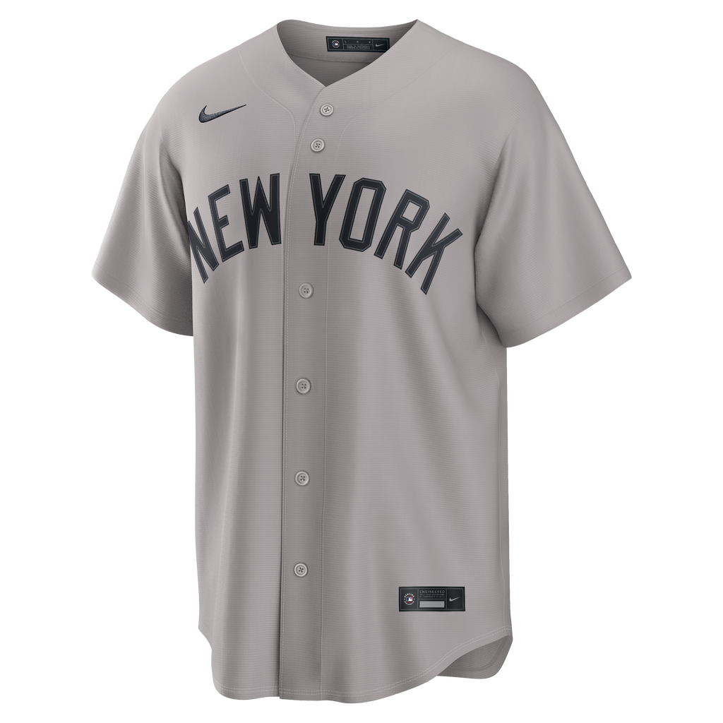 Men's New York Yankees Aaron Judge Nike Gray Road Replica Jersey - 3