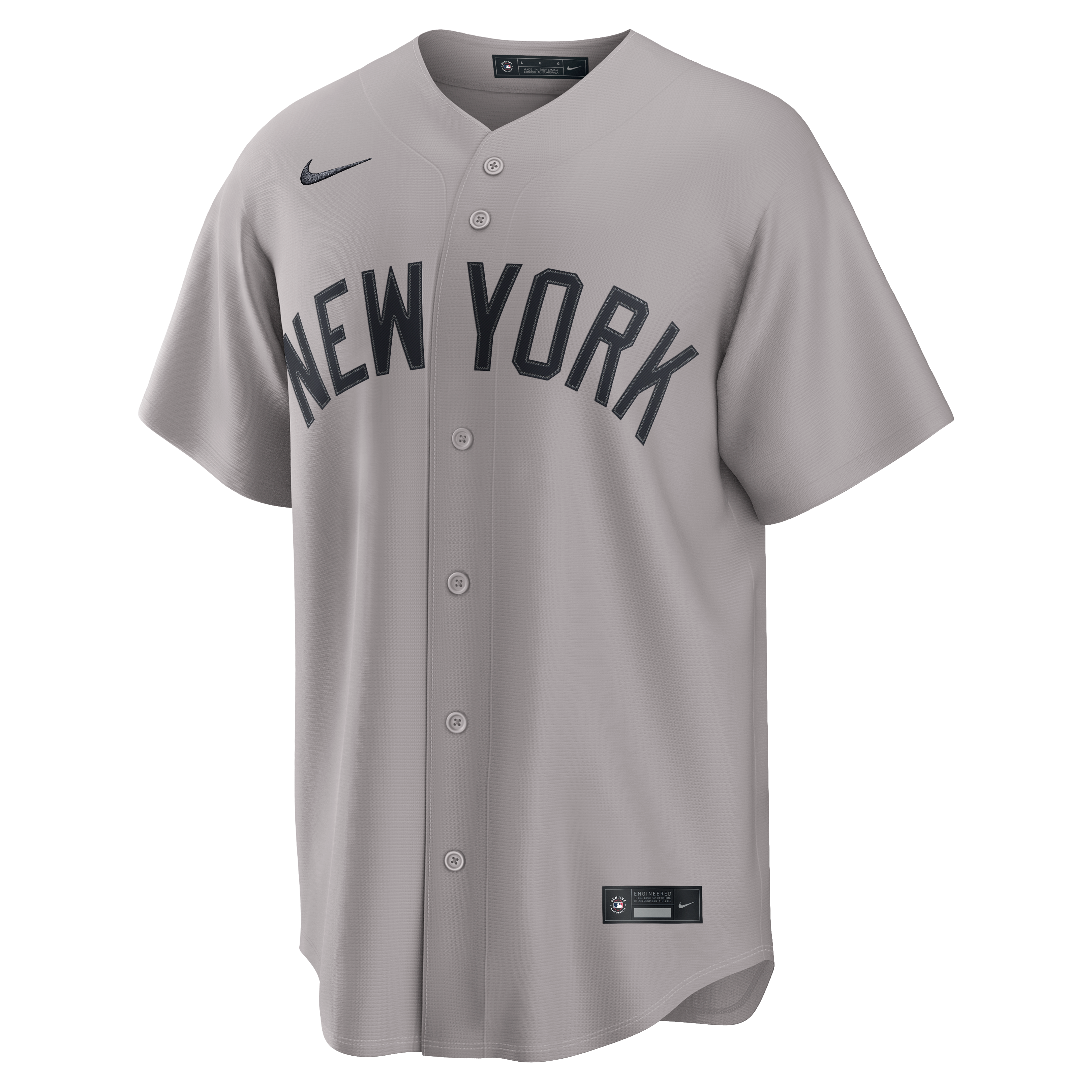 Men's New York Yankees Aaron Judge Nike Gray Road Replica Jersey - 3