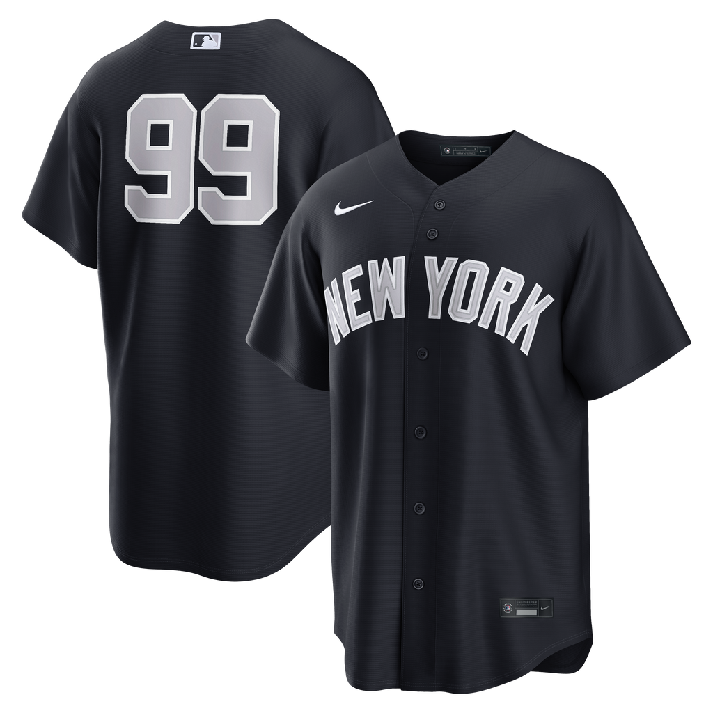Men's New York Yankees Aaron Judge Nike Navy Alternate Replica Jersey - 2