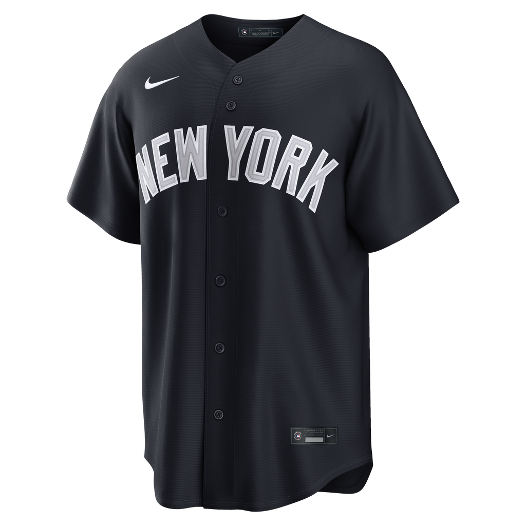 Men's New York Yankees Aaron Judge Nike Navy Alternate Replica Jersey - 3
