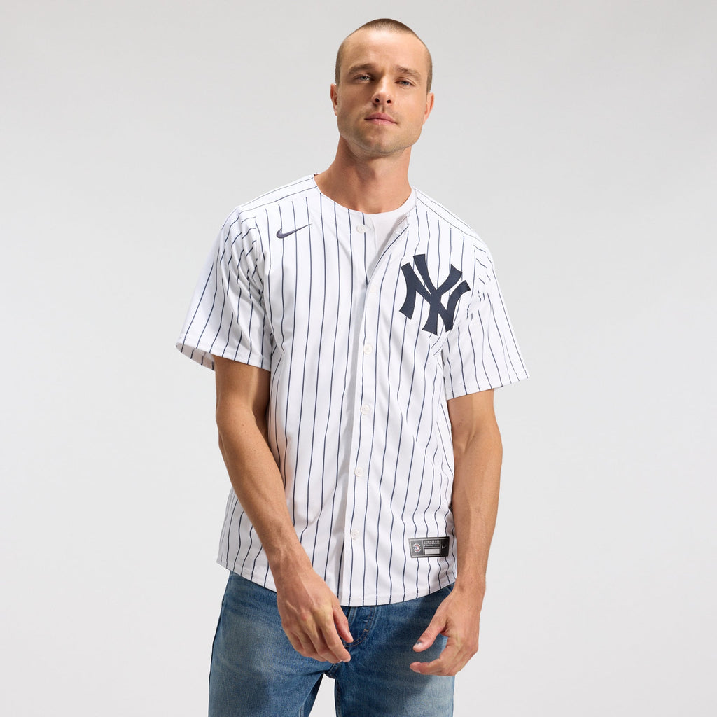 Men's New York Yankees Aaron Judge Nike White Home Limited Player Jersey - 3