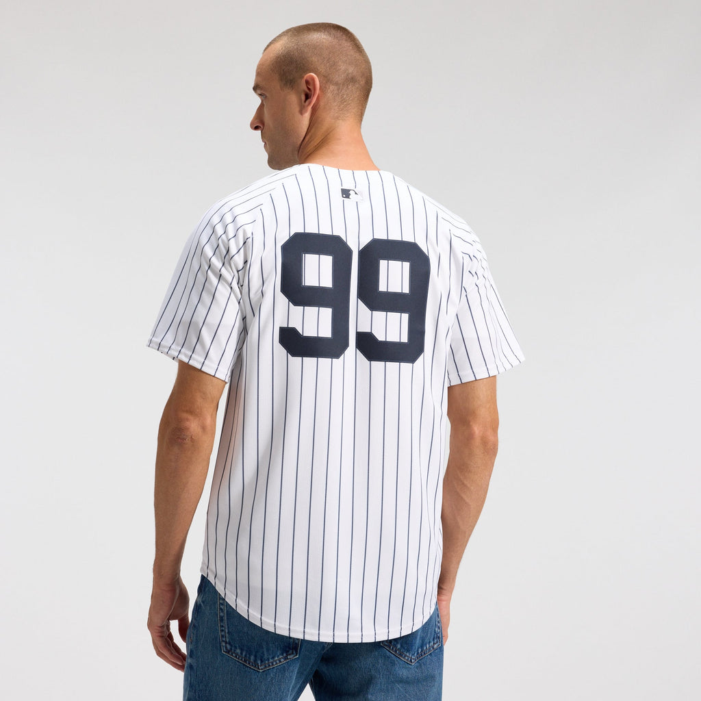 Men's New York Yankees Aaron Judge Nike White Home Limited Player Jersey - 4