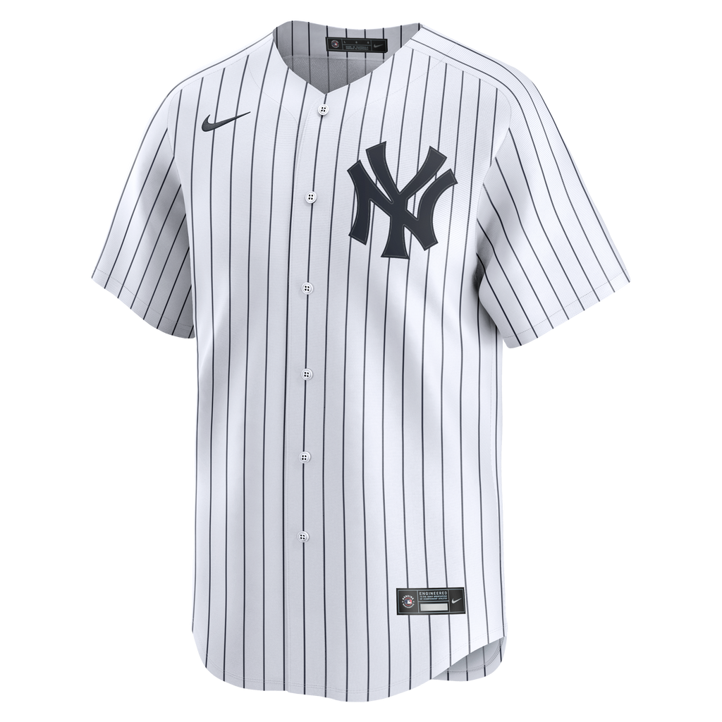 Men's New York Yankees Aaron Judge Nike White Home Limited Player Jersey - 7