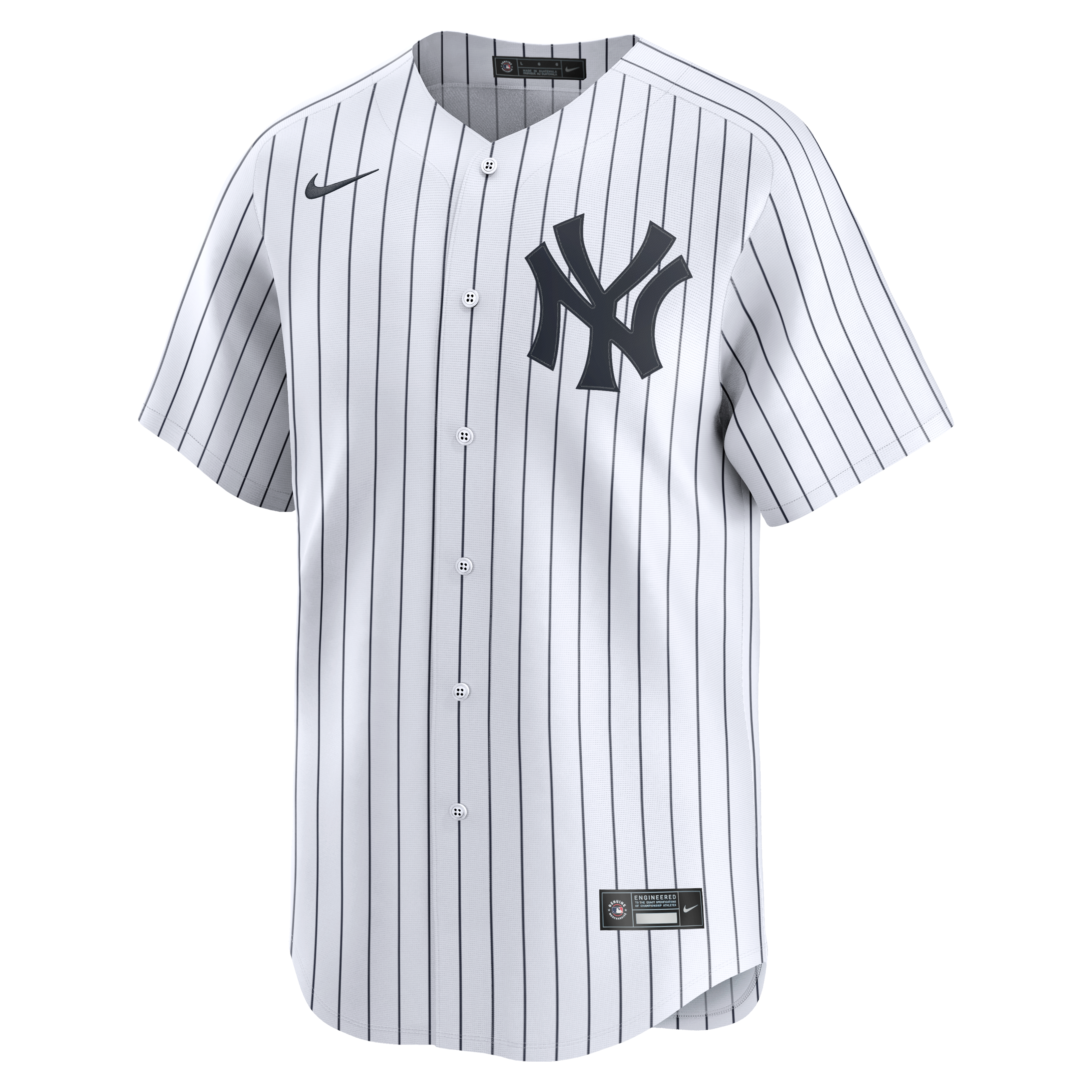 Men's New York Yankees Aaron Judge Nike White Home Limited Player Jersey - 7