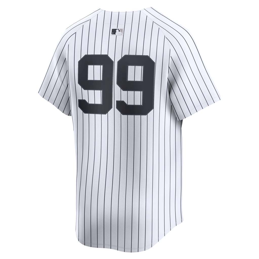 Men's New York Yankees Aaron Judge Nike White Home Limited Player Jersey - 8