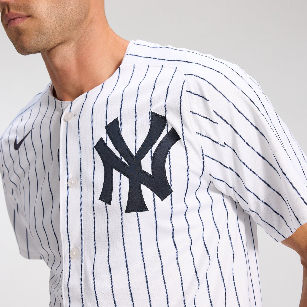 Men's New York Yankees Aaron Judge Nike White Home Limited Player Jersey - 10