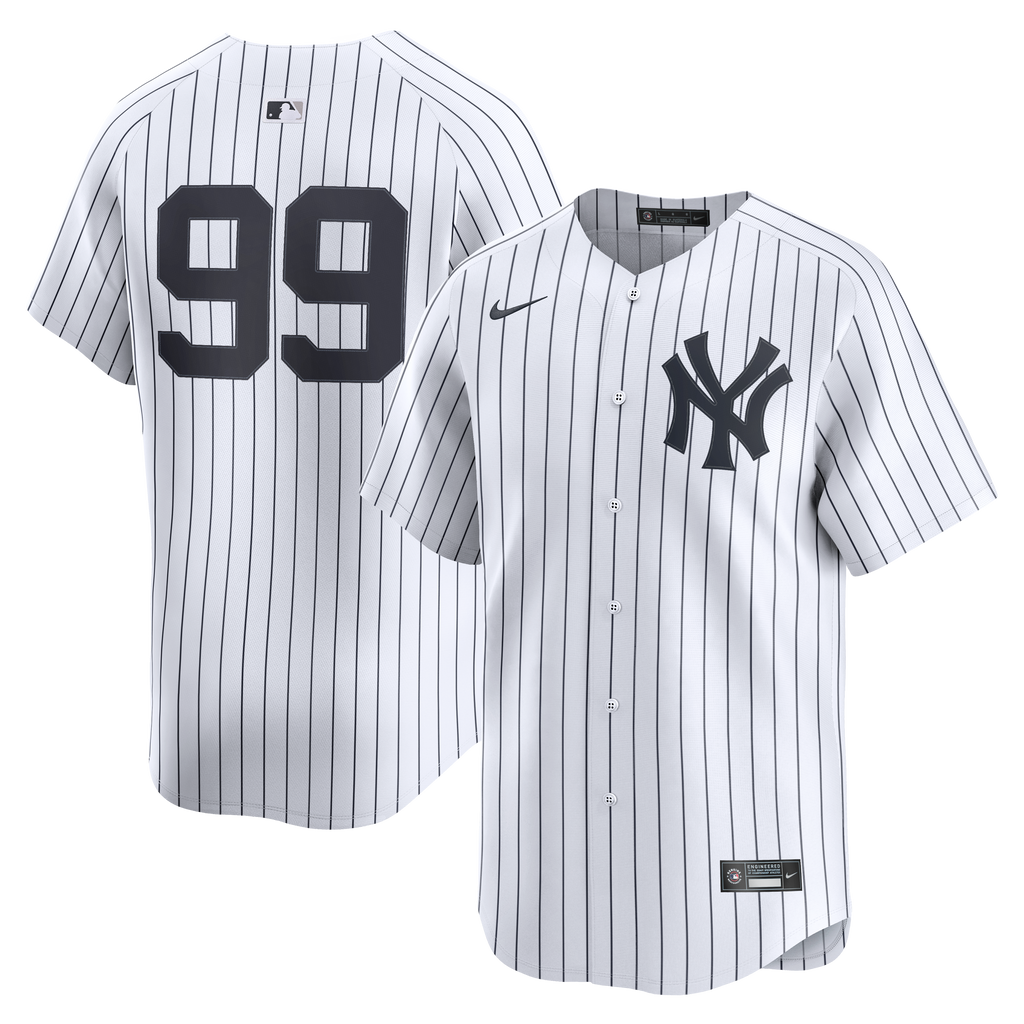Men's New York Yankees Aaron Judge Nike White Home Limited Player Jersey