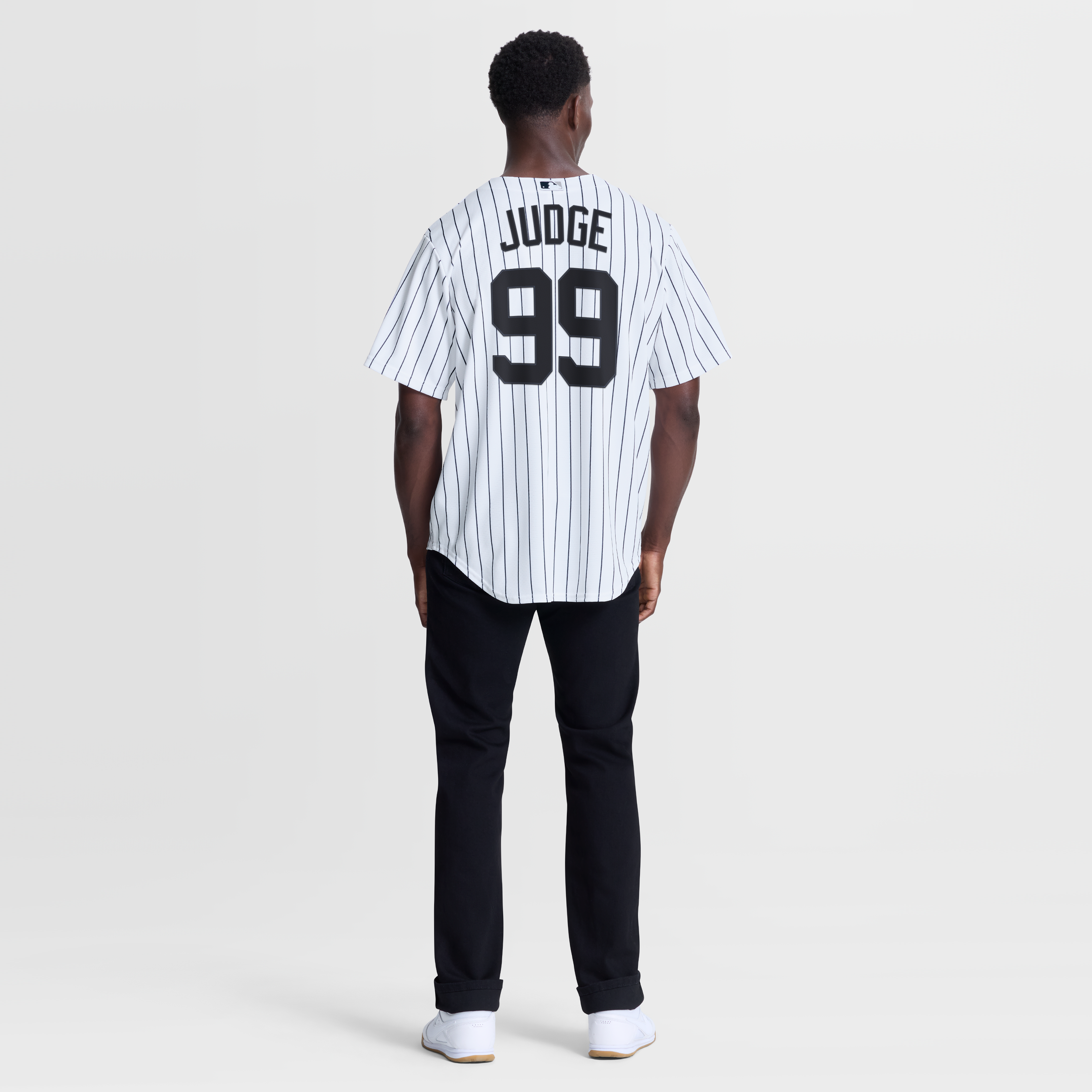 Men's New York Yankees Aaron Judge Nike White Home Replica Jersey - 6