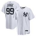 Men's New York Yankees Aaron Judge Nike White Home Replica Jersey
