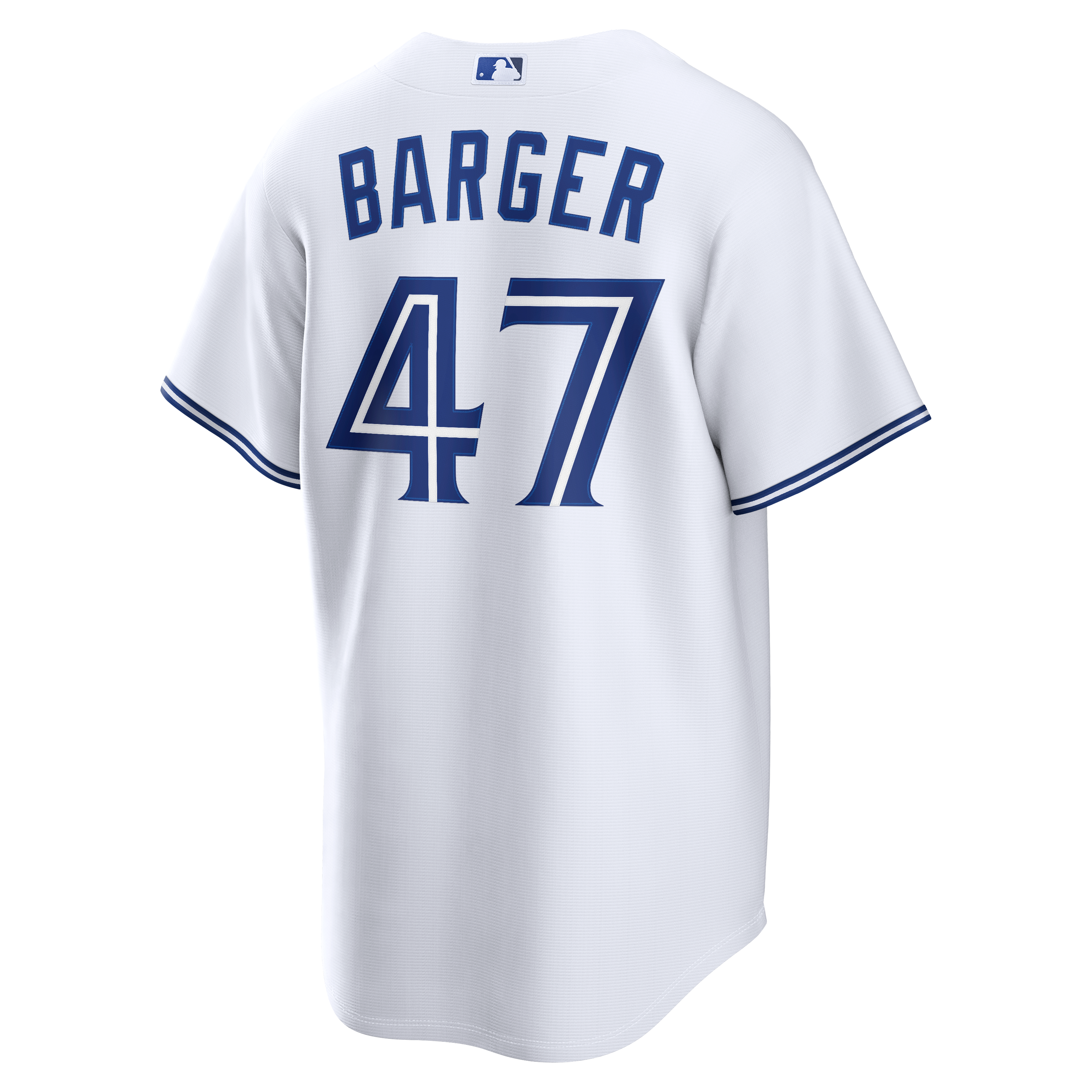 Men's Toronto Blue Jays Addison Barger Nike White Home Replica Jersey - 4