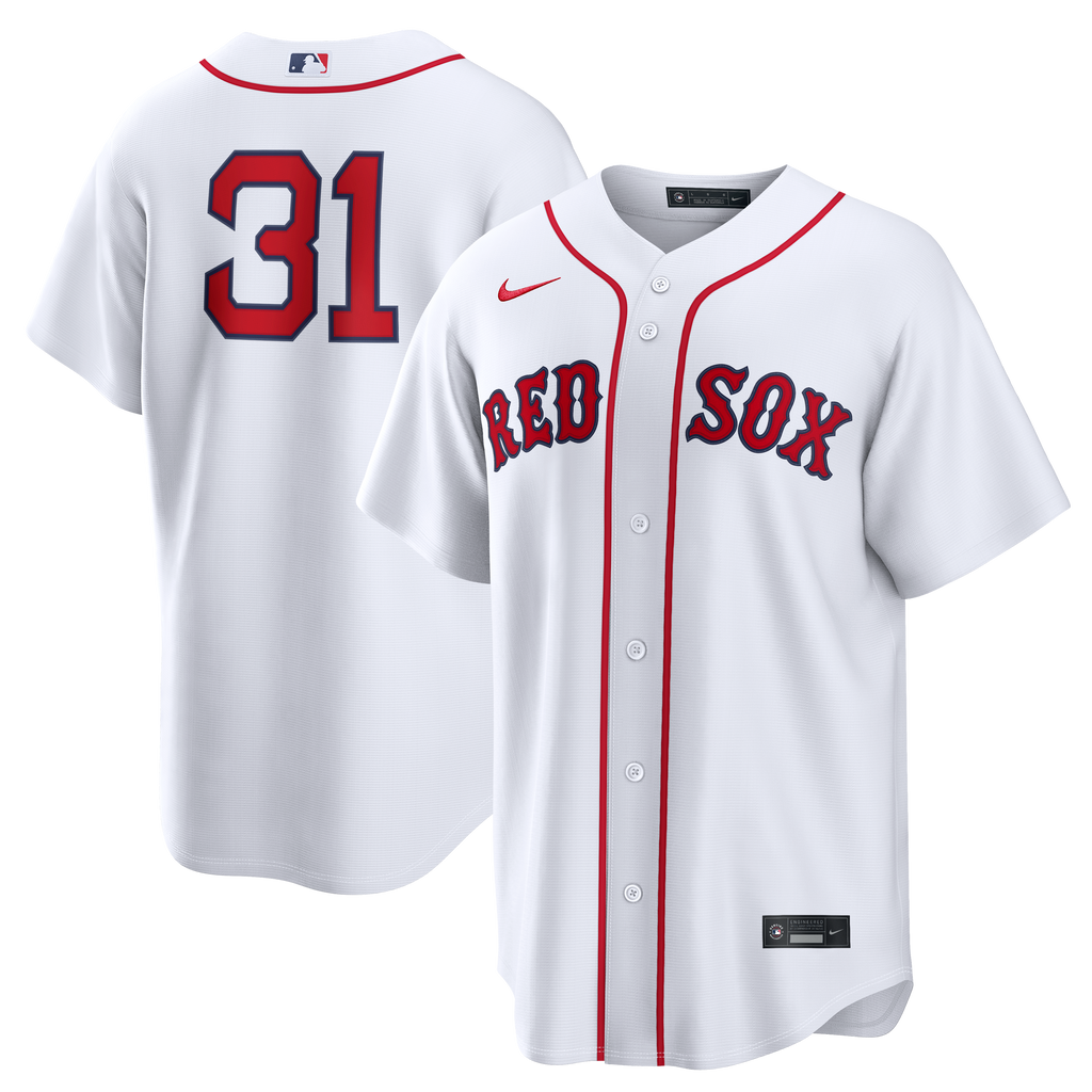 Men's Boston Red Sox Adley Rutschman Nike White Home Replica Jersey