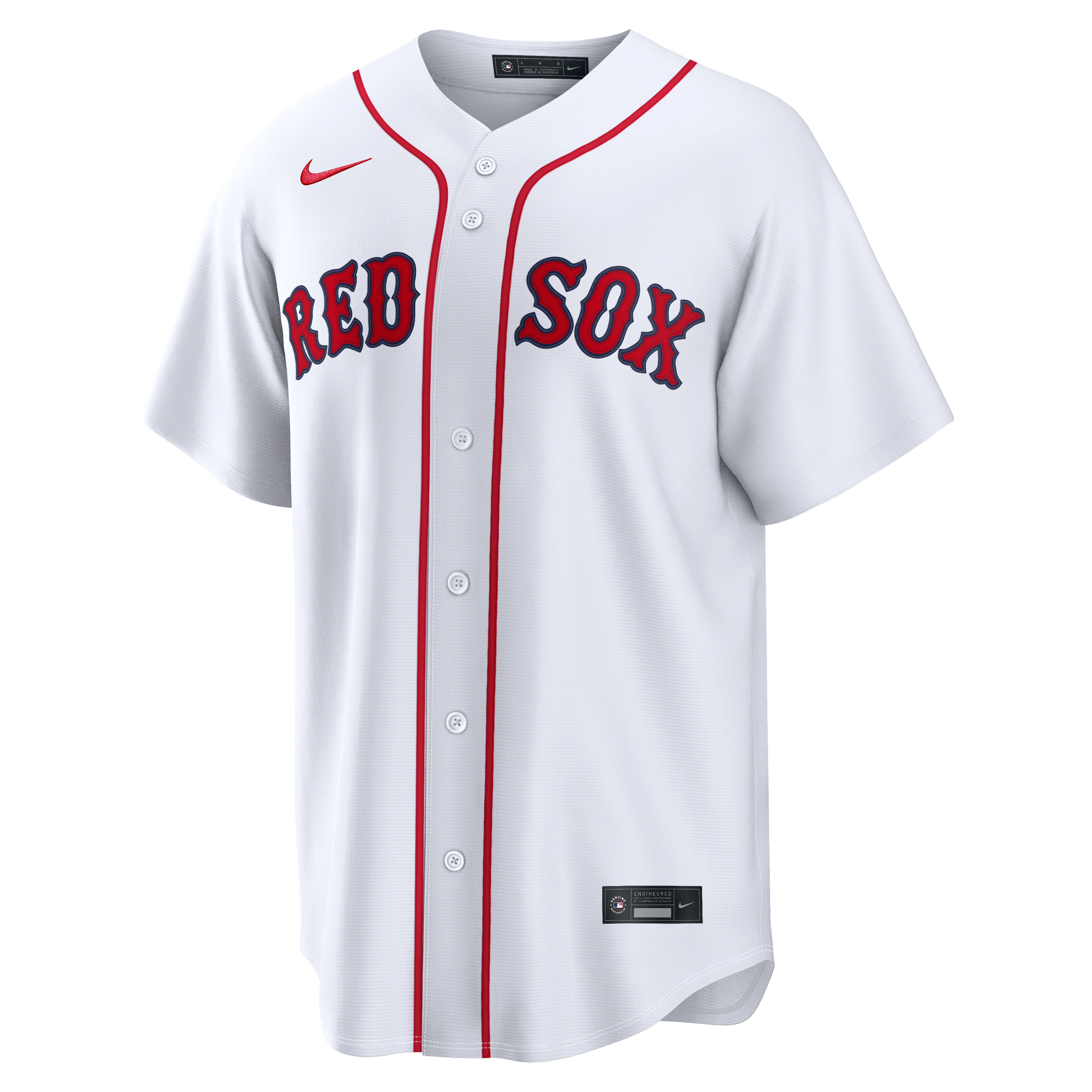Men's Boston Red Sox Adley Rutschman Nike White Home Replica Jersey - 5