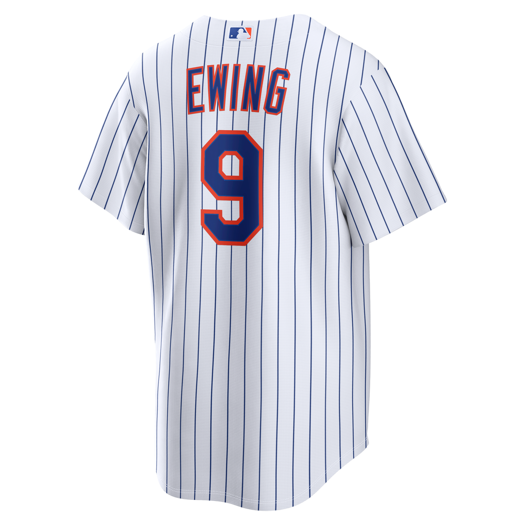 Men's New York Mets AJ Ewing Nike White Home Replica Jersey - 6