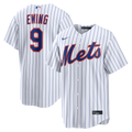 Men's New York Mets AJ Ewing Nike White Home Replica Jersey