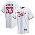 Men's Minnesota Twins A.J. Minter Nike White Home Replica Jersey