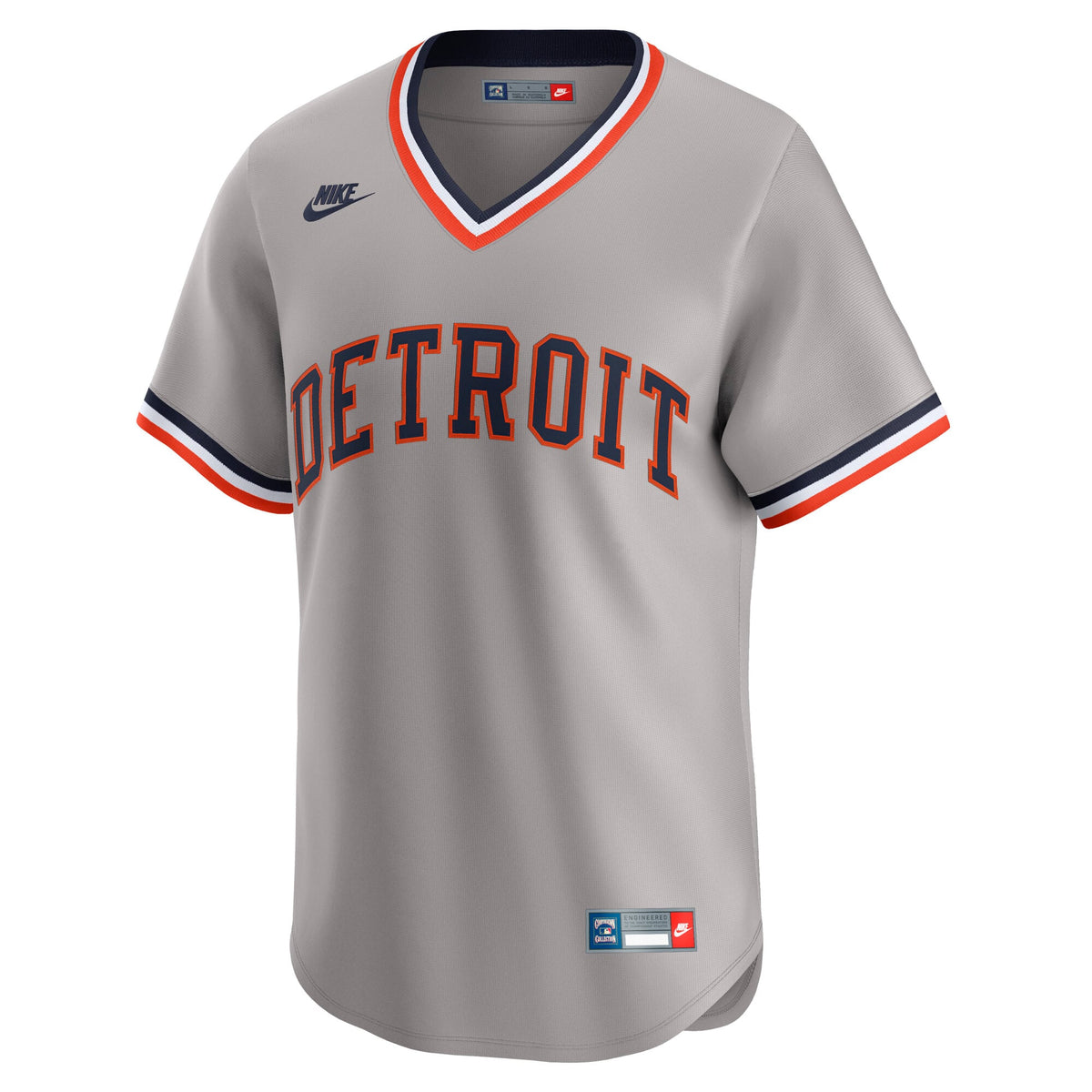Men's Detroit Tigers Alan Trammell Nike Gray Cooperstown Collection Limited Jersey - 3