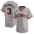 Men's Detroit Tigers Alan Trammell Nike Gray Cooperstown Collection Limited Jersey