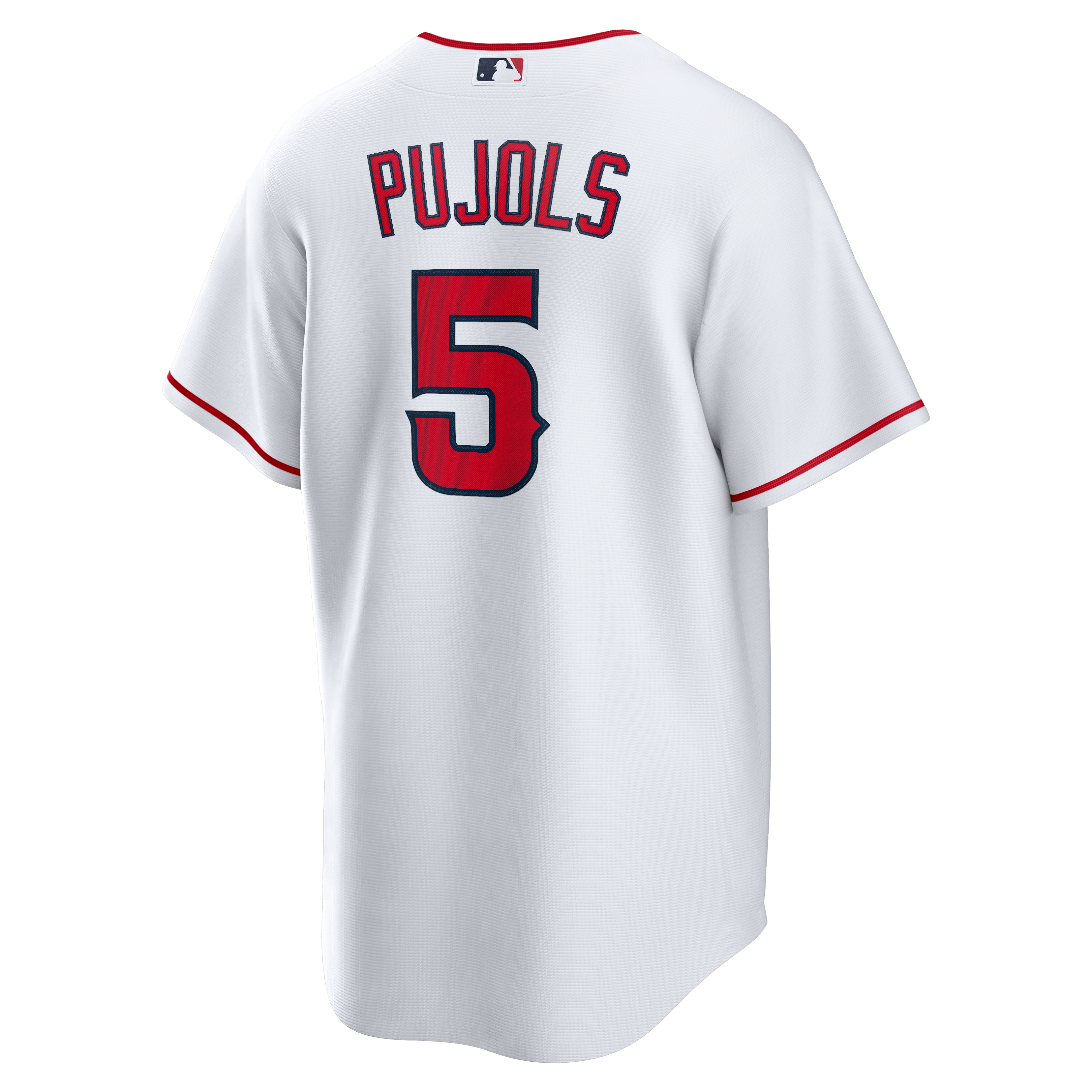 Men's Los Angeles Angels Albert Pujols Nike White Home Retired Player Replica Jersey - 4