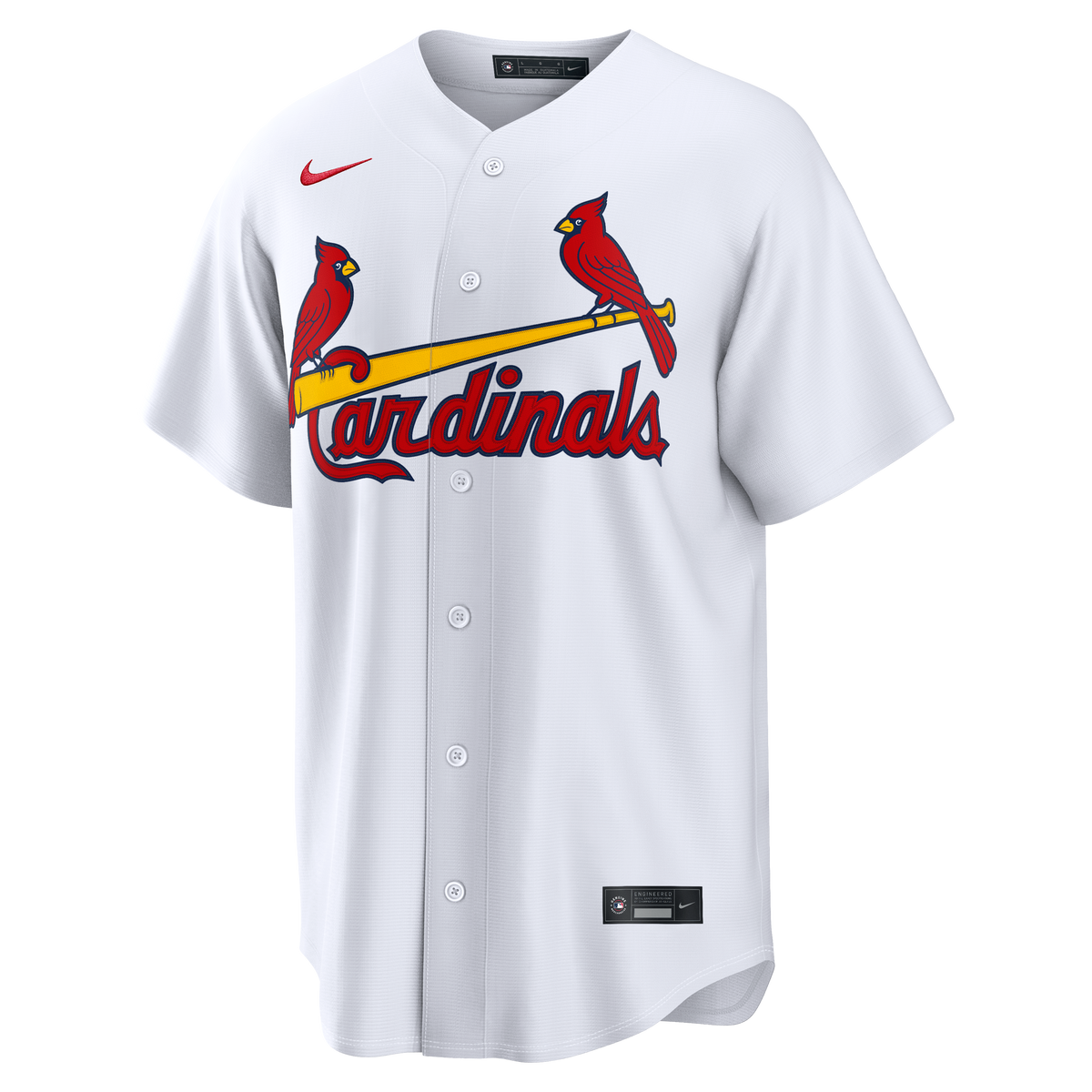 Men's St. Louis Cardinals Alec Burleson Nike White Home Replica Jersey - 3