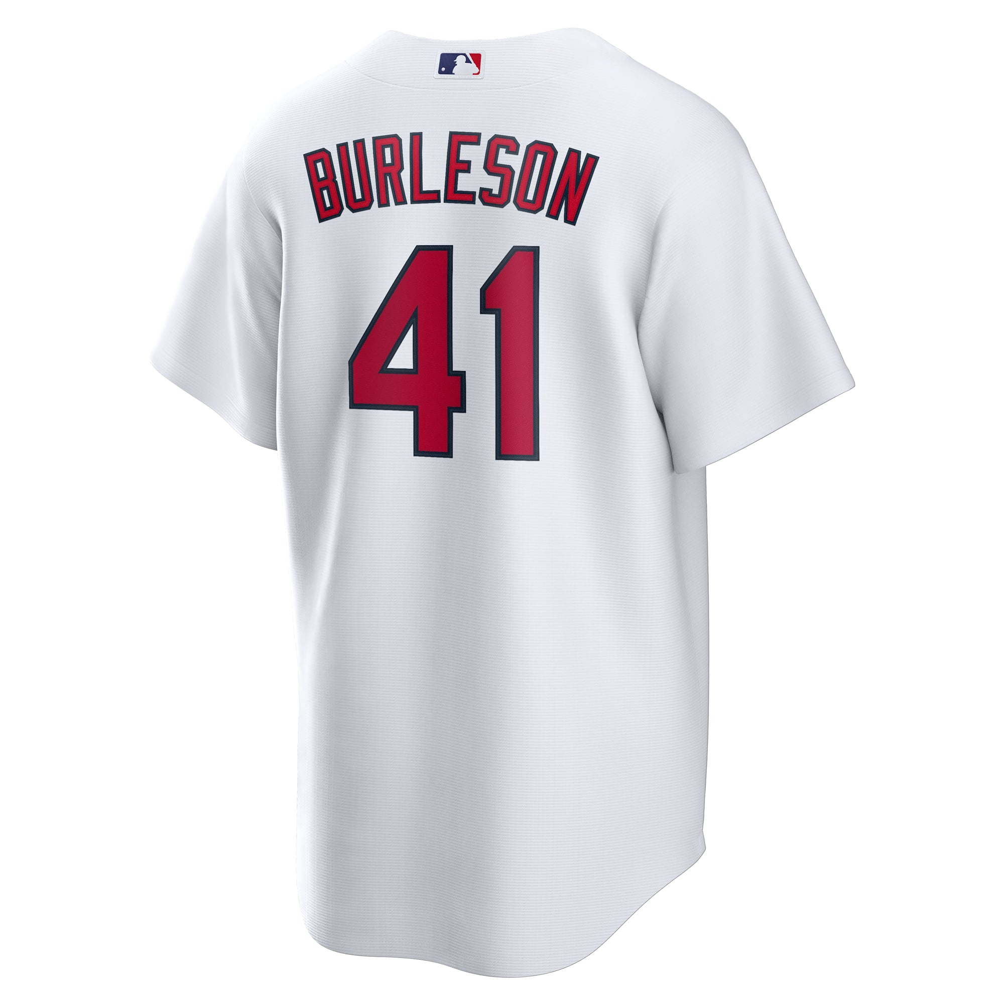 Men's St. Louis Cardinals Alec Burleson Nike White Home Replica Jersey - 4