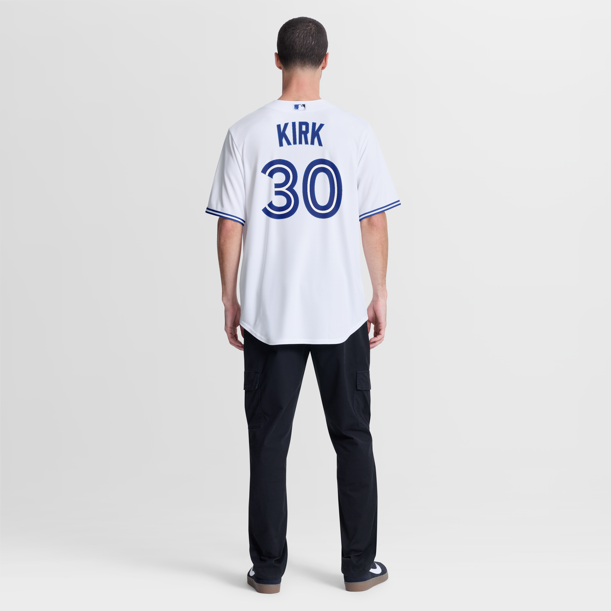 Men's Toronto Blue Jays Alejandro Kirk Nike White Home Replica Jersey - 6