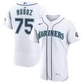 Men's Seattle Mariners Andres Munoz Nike White Home 50th Season Authentic Jersey