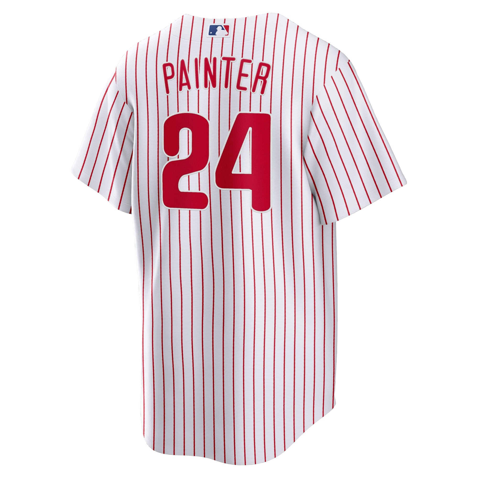Men's Philadelphia Phillies Andrew Painter Nike White Home Replica Jersey - 4