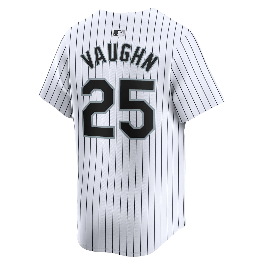 Men's Chicago White Sox Andrew Vaughn Nike White Home Limited Player Jersey - 4
