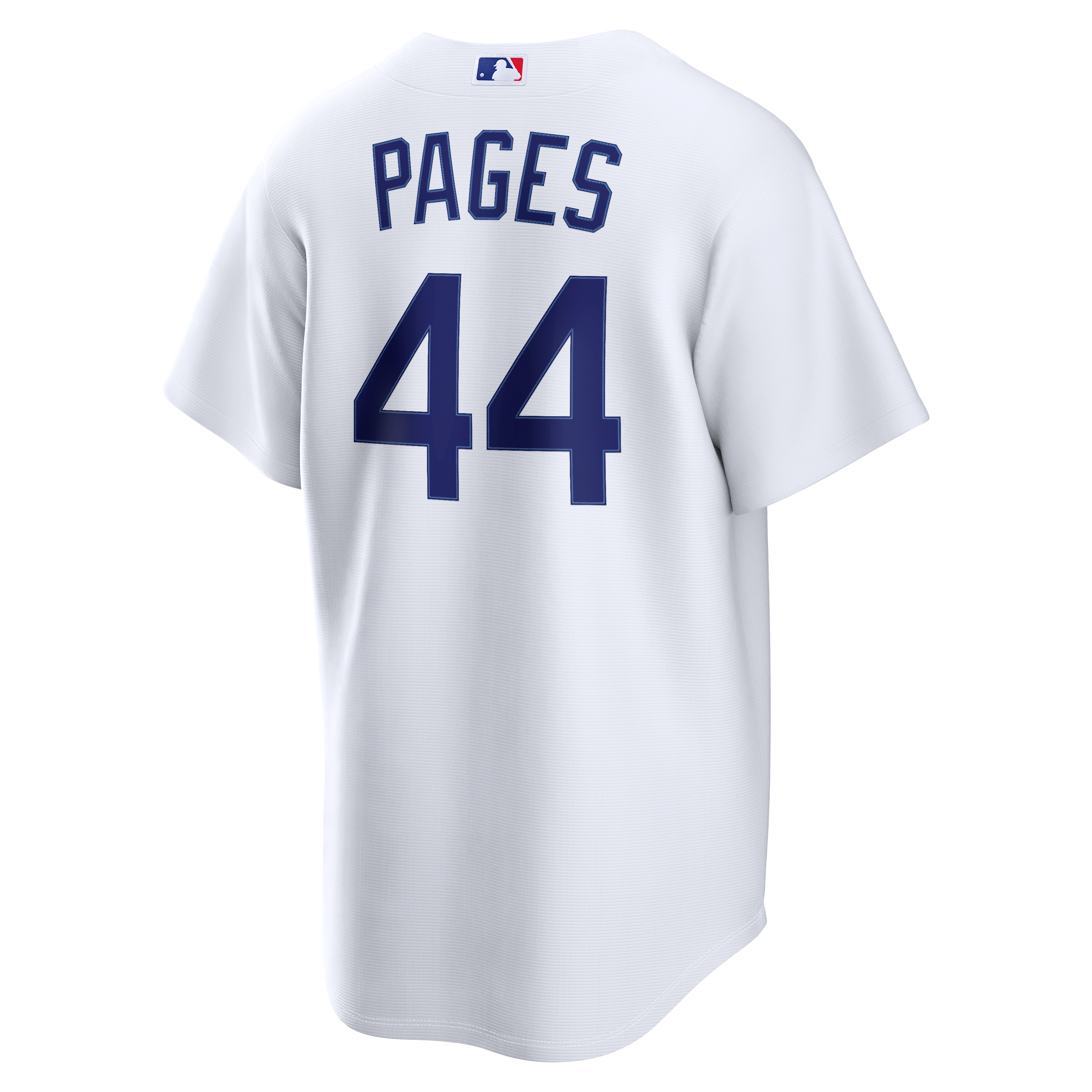 Men's Los Angeles Dodgers Andy Pages Nike White Home Replica Jersey - 4