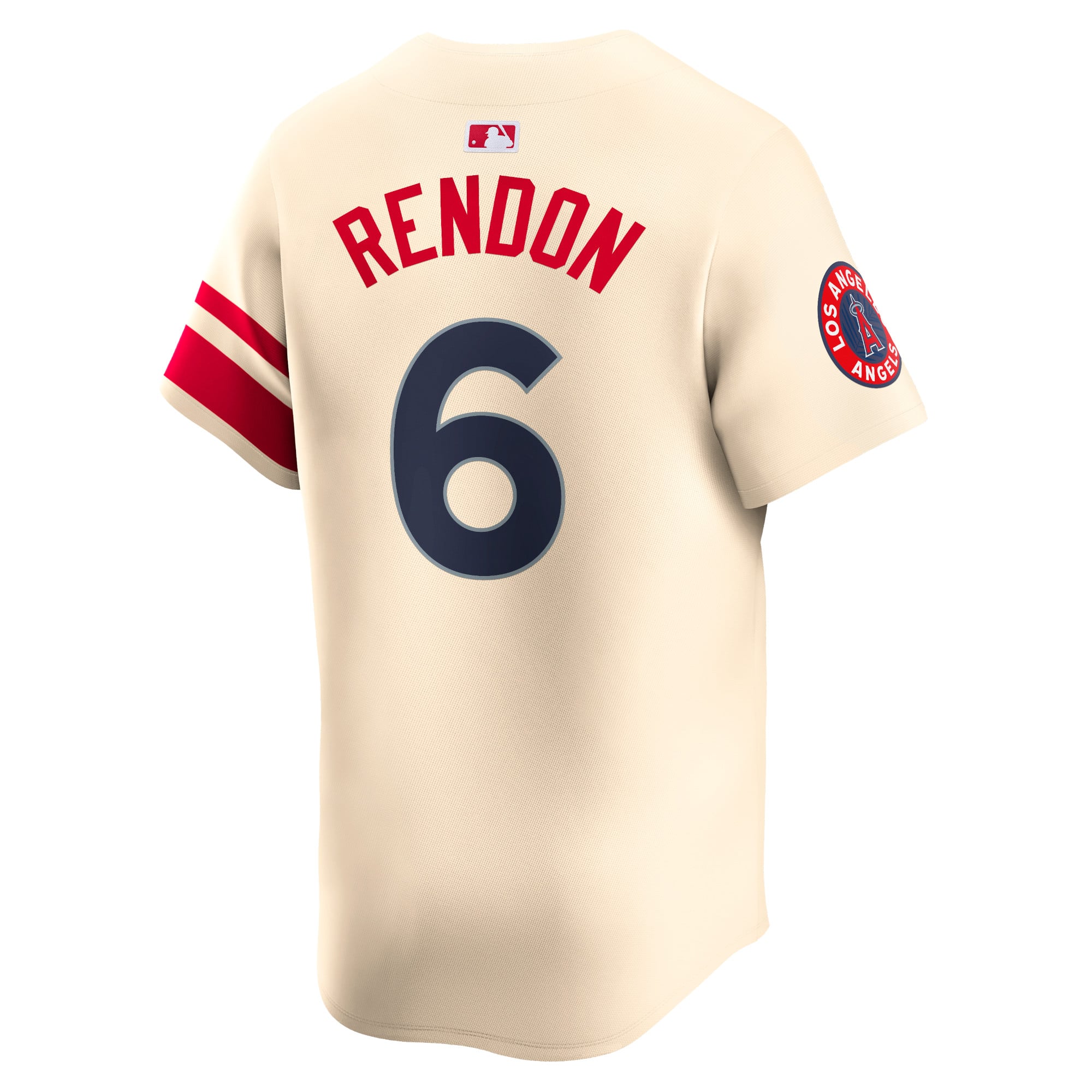 Men's Los Angeles Angels Anthony Rendon Nike Cream City Connect Limited Player Jersey - 4