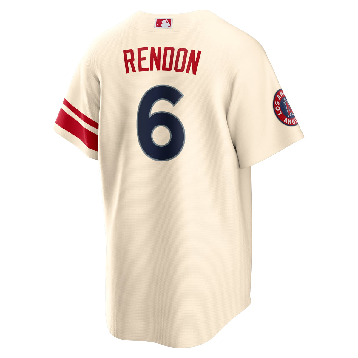 Men's Los Angeles Angels Anthony Rendon Nike Cream City Connect Replica Player Jersey - 4