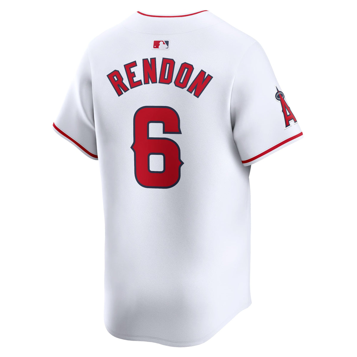 Men's Los Angeles Angels Anthony Rendon Nike White Home Limited Player Jersey - 4