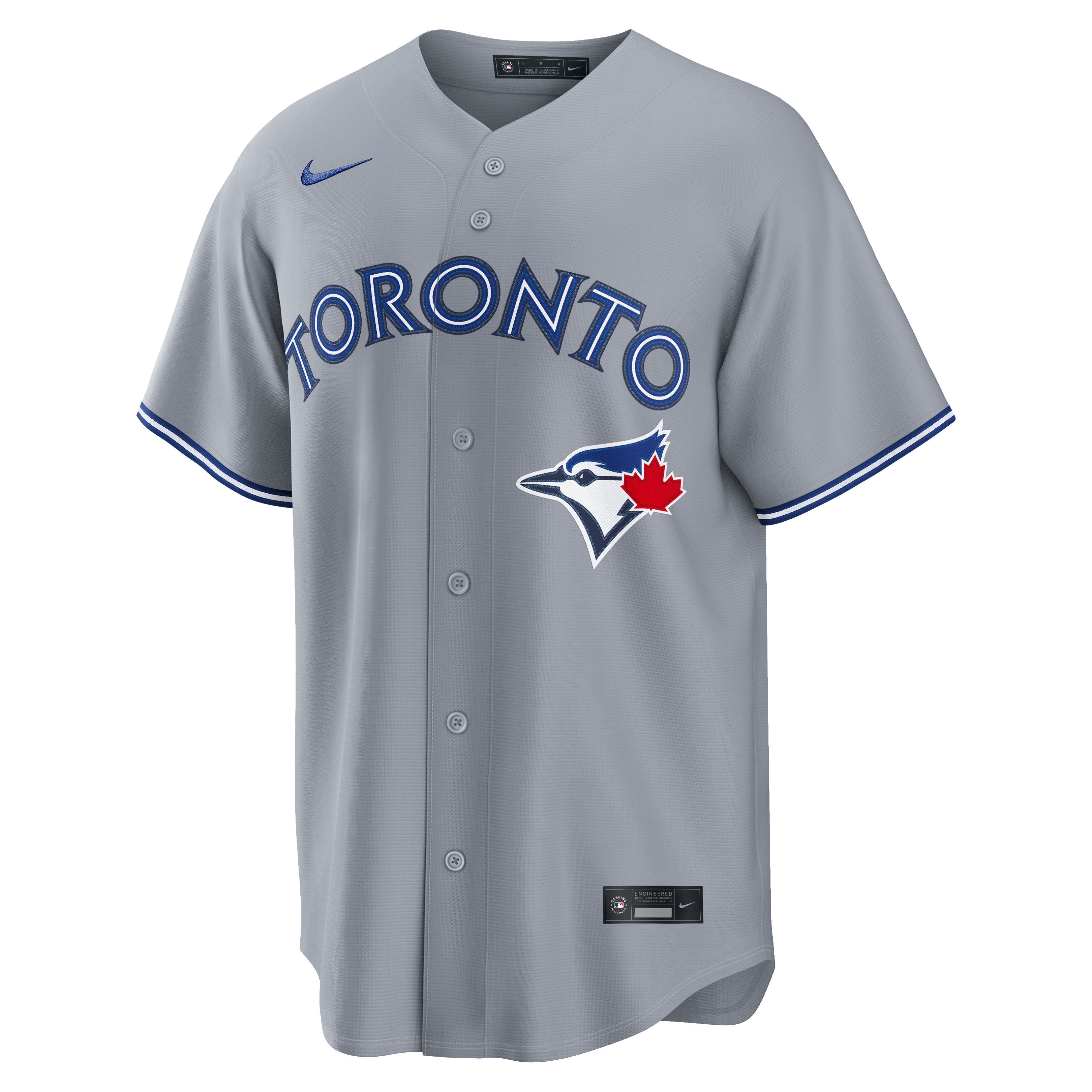 Men's Toronto Blue Jays Anthony Santander Nike Gray Road Replica Jersey - 3