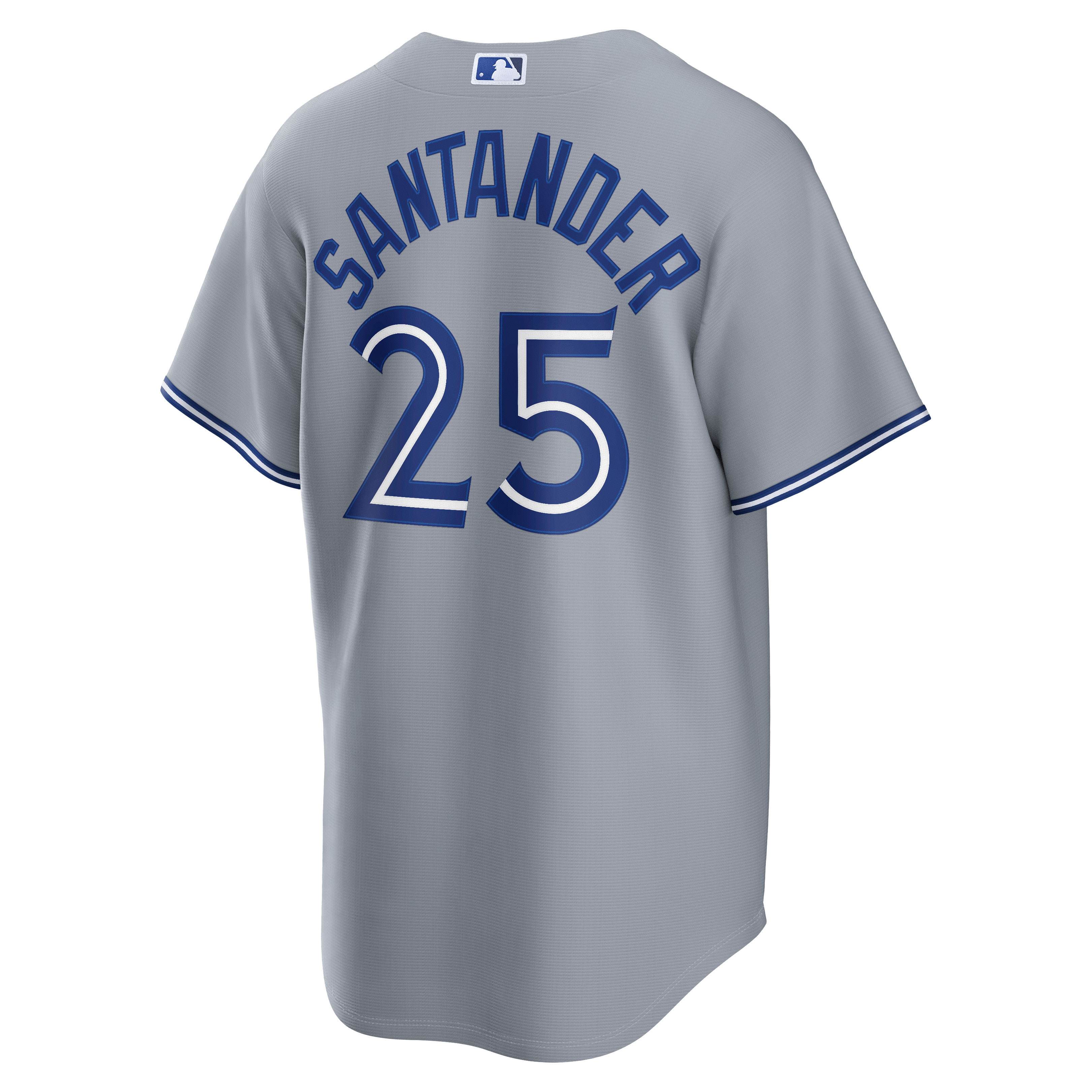 Men's Toronto Blue Jays Anthony Santander Nike Gray Road Replica Jersey - 4