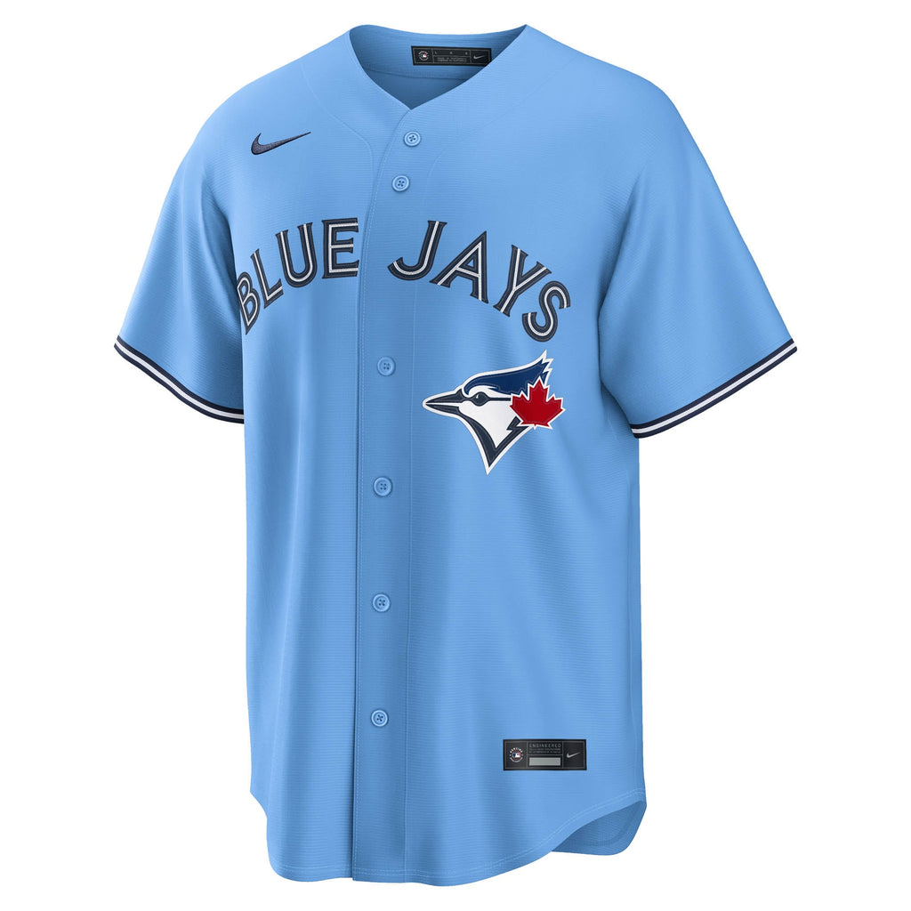 Men's Toronto Blue Jays Anthony Santander Nike Light Blue Alternate Replica Jersey - 3