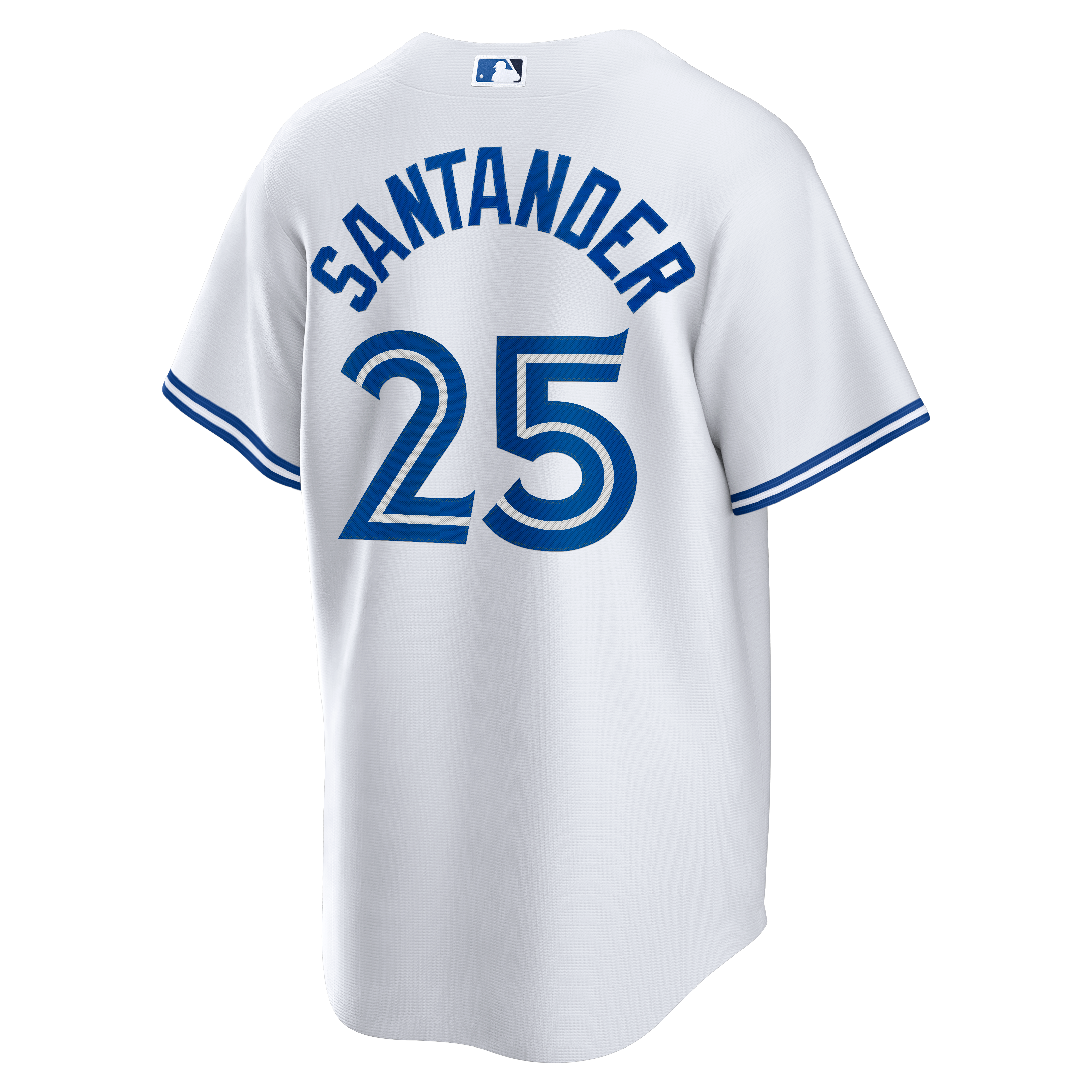 Men's Toronto Blue Jays Anthony Santander Nike White Home Replica Jersey - 4