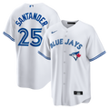 Men's Toronto Blue Jays Anthony Santander Nike White Home Replica Jersey