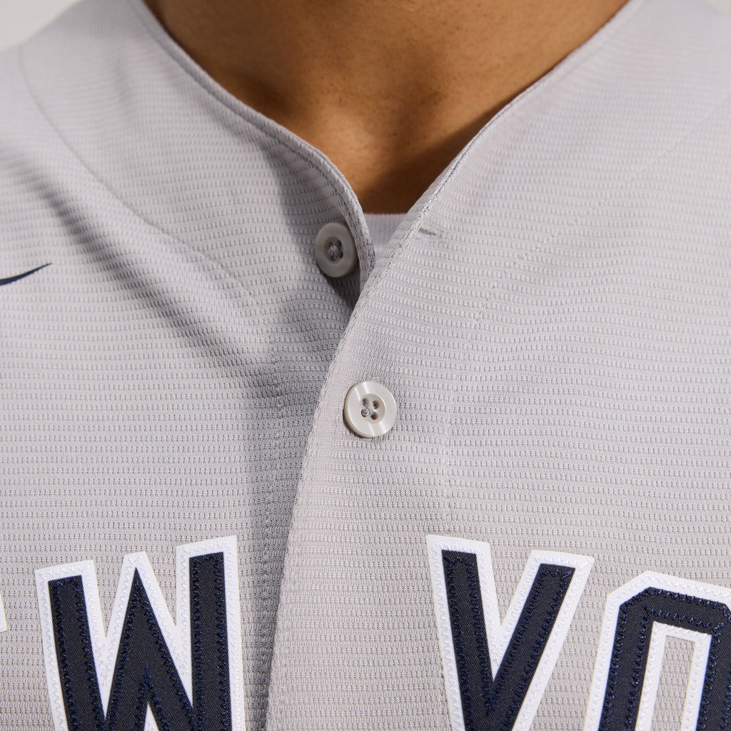 Men's New York Yankees Anthony Volpe Nike Gray Road Replica Jersey - 12