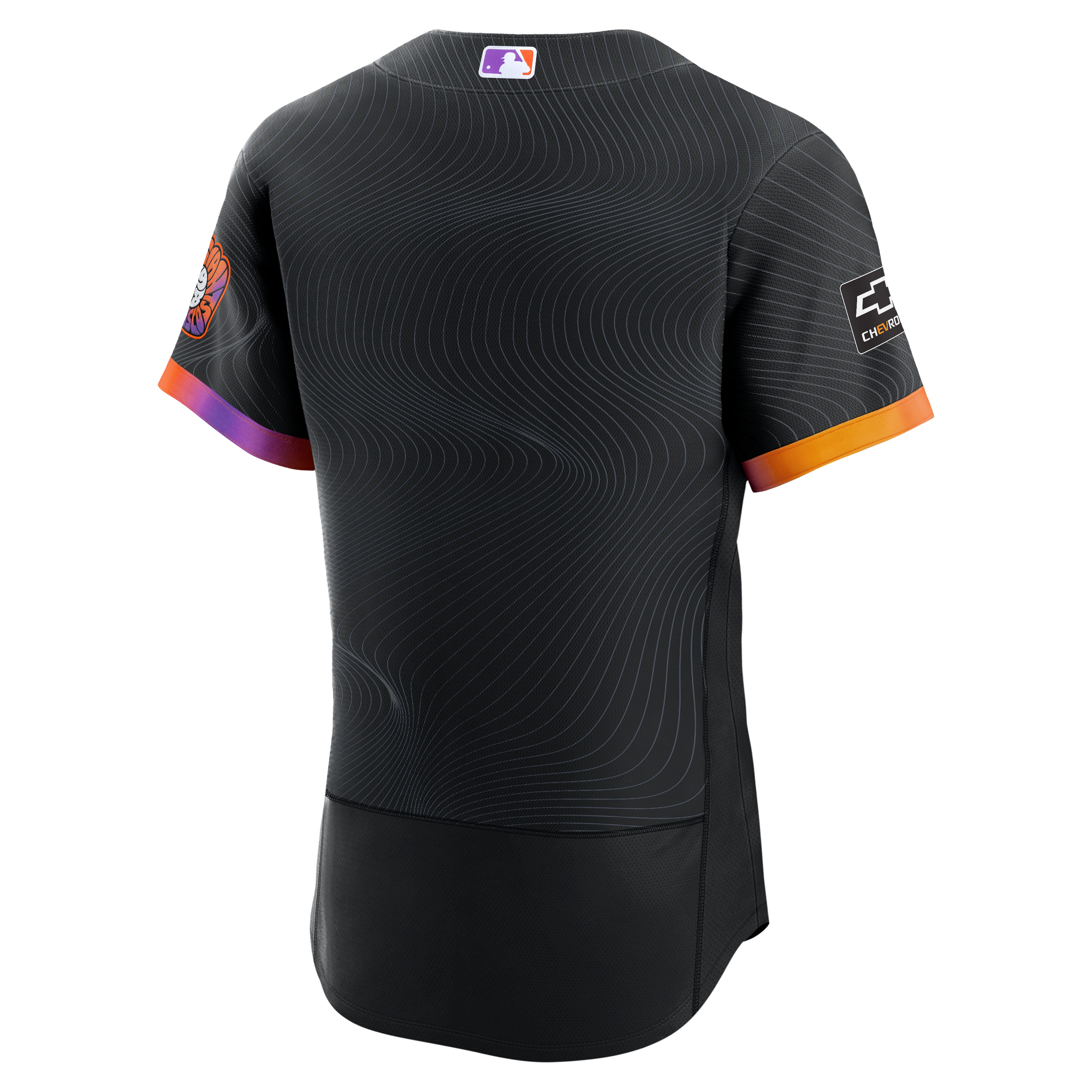 Men's San Francisco Giants Nike Anthracite City Connect Authentic Sponsor Patch Jersey - 4