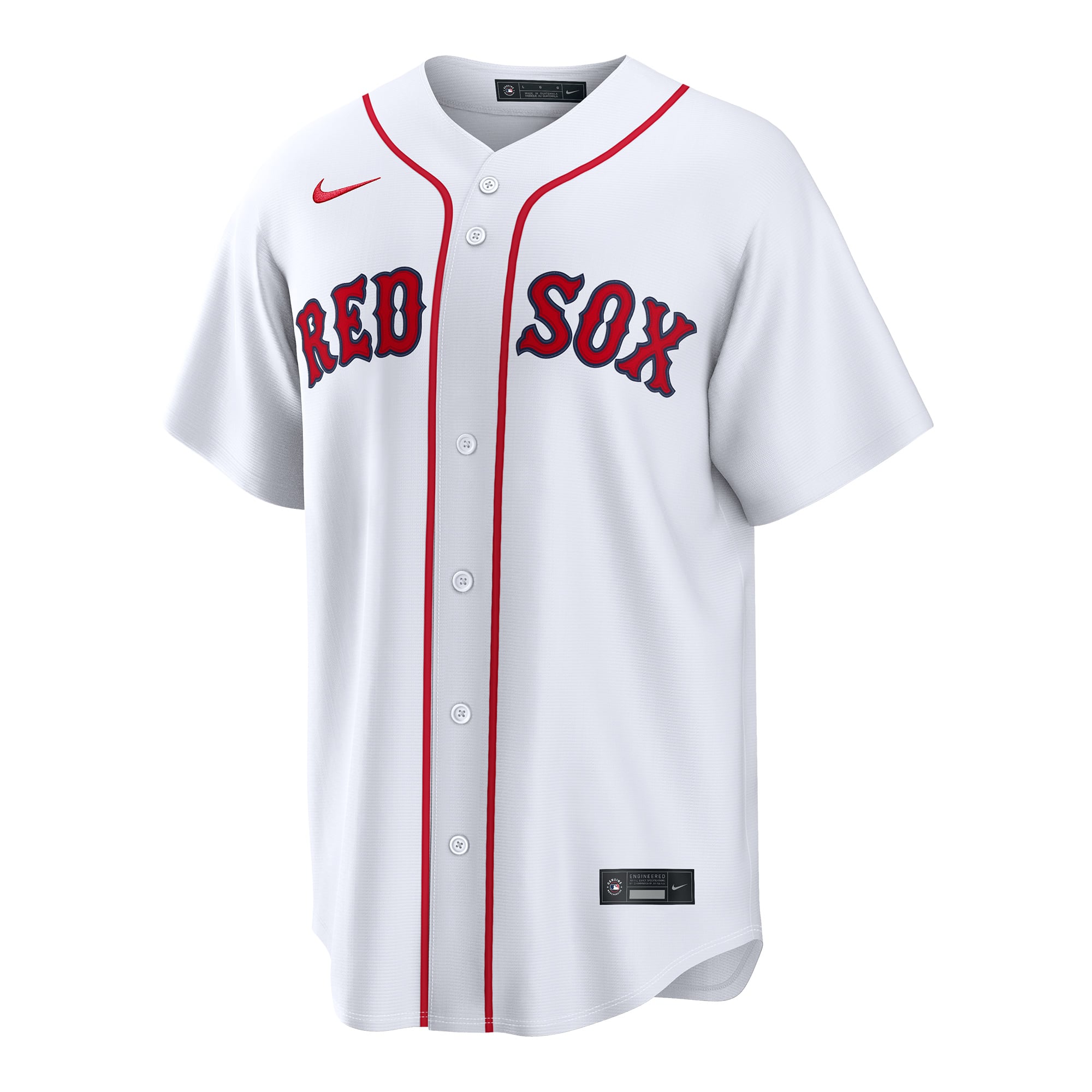 Men's Boston Red Sox Aroldis Chapman Nike White Home Replica Jersey - 3