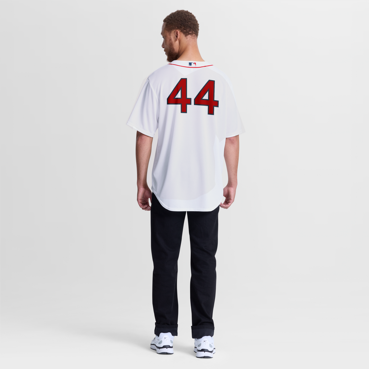 Men's Boston Red Sox Aroldis Chapman Nike White Home Replica Jersey - 6