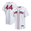 Men's Boston Red Sox Aroldis Chapman Nike White Home Replica Jersey
