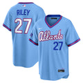 Men's Atlanta Braves Austin Riley Nike Powder Blue 2026 City Connect Stadium Jersey