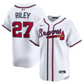 Men's Atlanta Braves Austin Riley Nike White Home Limited Player Jersey
