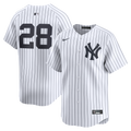 Men's New York Yankees Austin Wells Nike White Home Limited Player Jersey