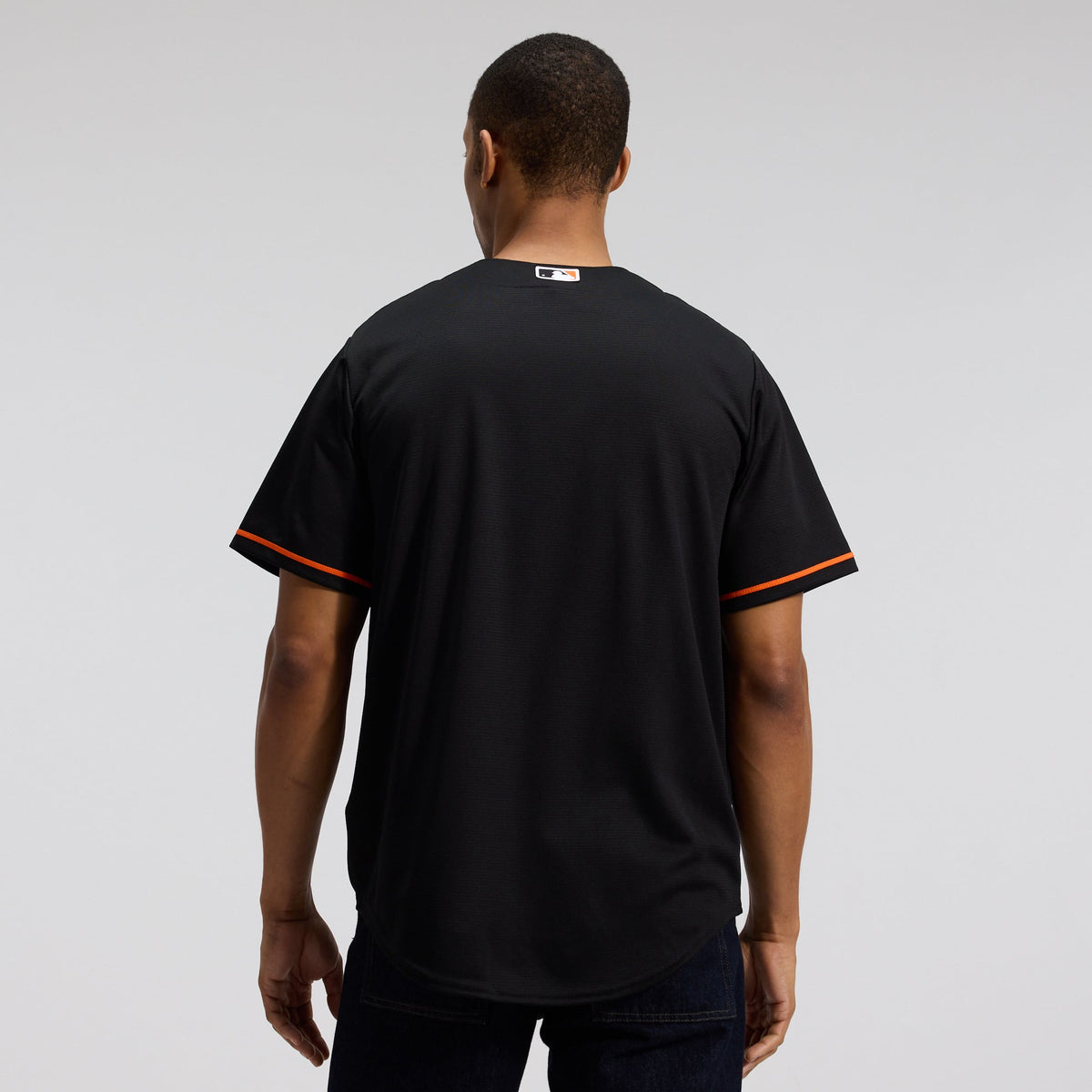 Men's Baltimore Orioles Nike Black Alternate Replica Team Jersey - 3